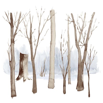 Framed Cypress Sounds II Print