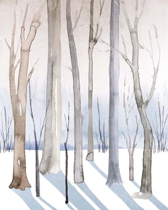 Framed Woodland Whisper I Print