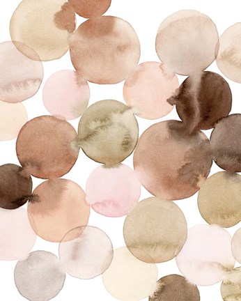 Framed Speckled Clay II Print