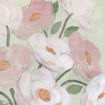 Framed Flora Sketch II Print