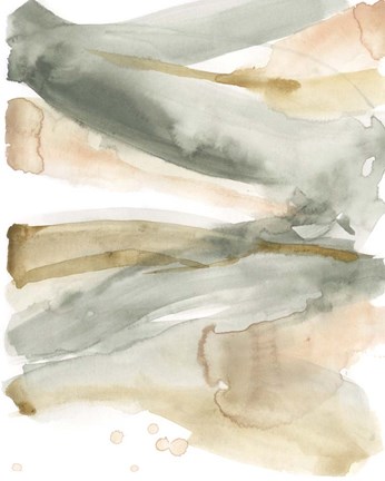 Framed Concurrent Pastels II Print