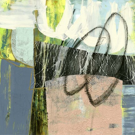 Framed Circlets II Print