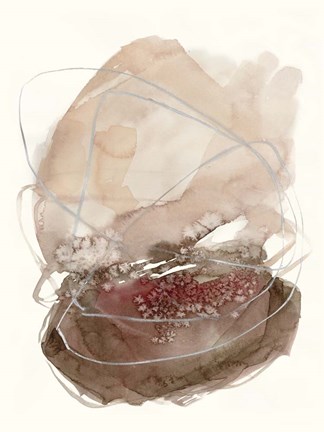 Framed Earth Bloom I Print