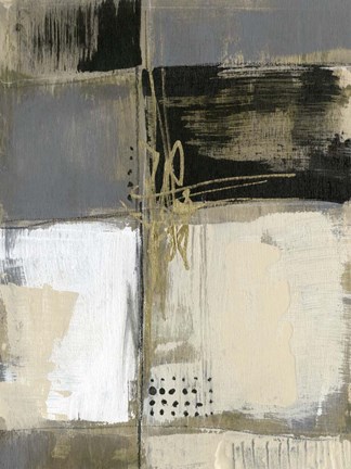 Framed Neutral Divisions III Print