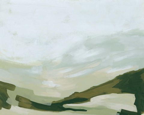 Framed Valley Green I Print