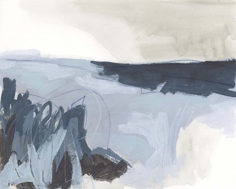 Framed Sea Shading II Print