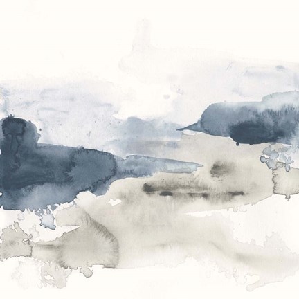 Framed Shoreline Blues VII Print