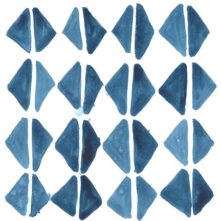 Framed Liquid Motif IX Print