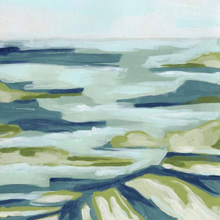 Framed Blue Delta II Print