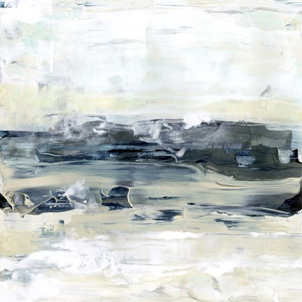 Framed Coastal Blues II Print