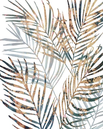 Framed Summer Gaze I Print