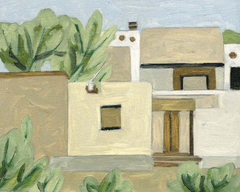 Framed Hidden Land I Print