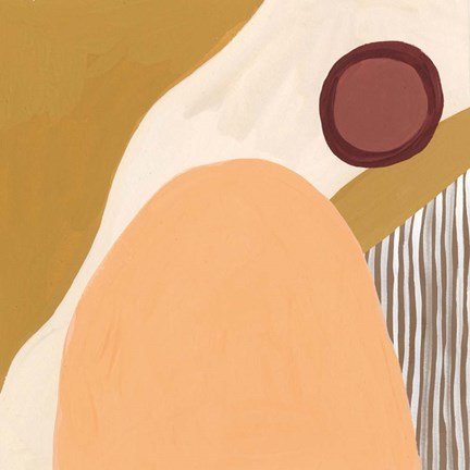 Framed Desert Sun II Print