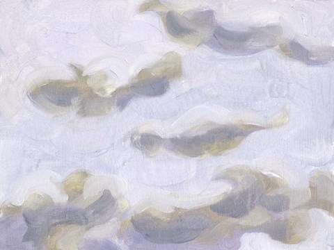 Framed Violet Sky I Print