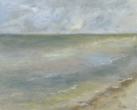 Framed Ocean Walk I Print