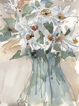 Framed Daisy Point of View I Print