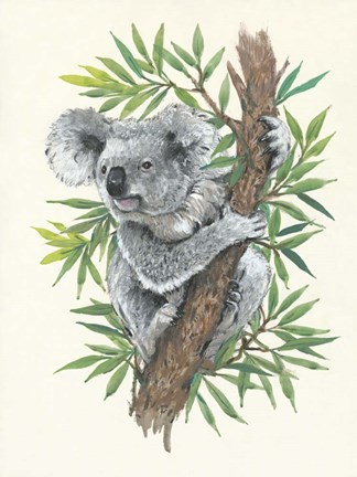 Framed Holding On II Print