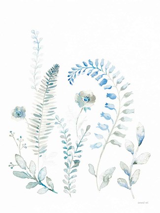 Framed Malmo Garden II Print