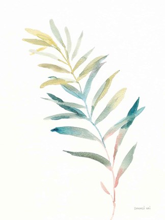 Framed Greenery II Print