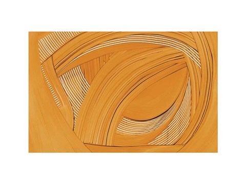 Framed Weaving II Print