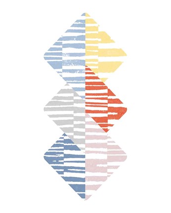 Framed Meditate II Bright Print