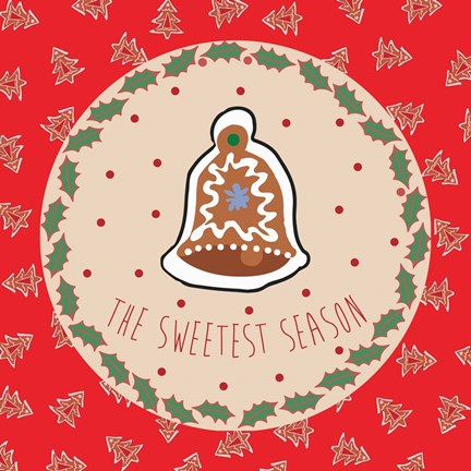 Framed Sweet Christmas II Print