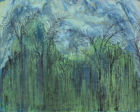 Framed Tropic Storm Print