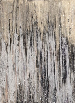 Framed Downtown Blizzard I Print