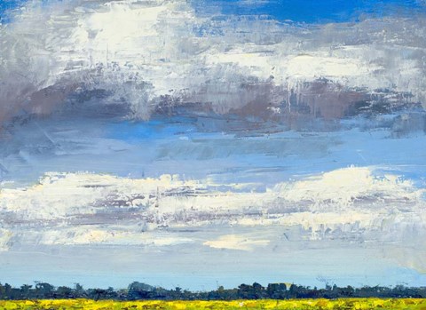 Framed Cloud Coverage Print