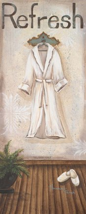 Framed Spa Day I Print