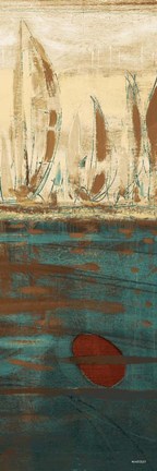 Framed Calm Waters II Print