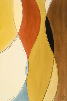 Framed Summer Coalescence II Print