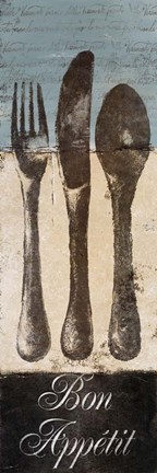 Framed Bon Appetit Print