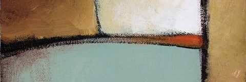 Framed Golden Insight Panel II Print