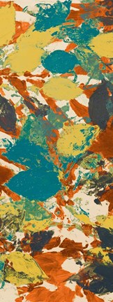 Framed Leaves Galore II Print