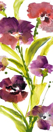 Framed Violet le Povat I Print