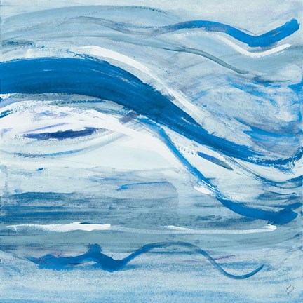 Framed Blue Bossa Nova II Print