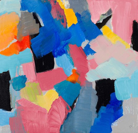 Framed Let&#39;s Mingle II Print