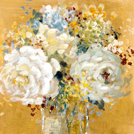 Framed Floral Peace Print