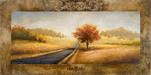 Framed Place of Passing Time I Print