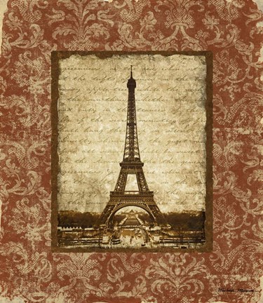 Framed J&#39;aime Paris I Print