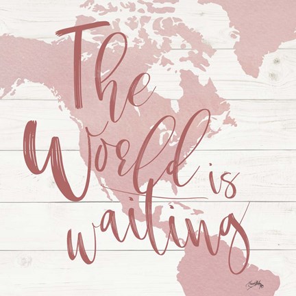 Framed Adventure Map II Print