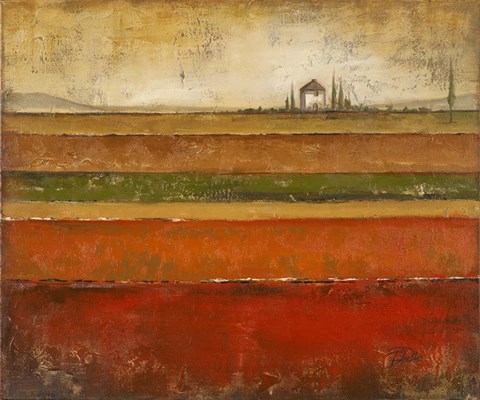 Framed Tuscany I Print