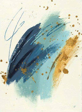 Framed Blue December Print