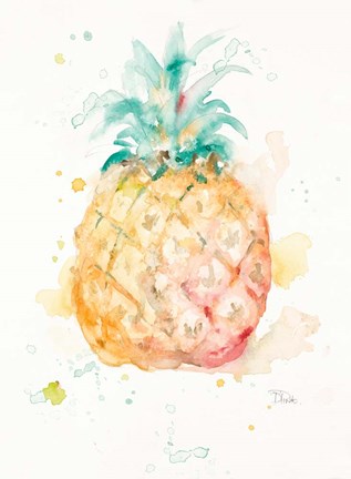 Framed Water Pineapple Print
