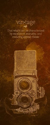 Framed Antiques II Print