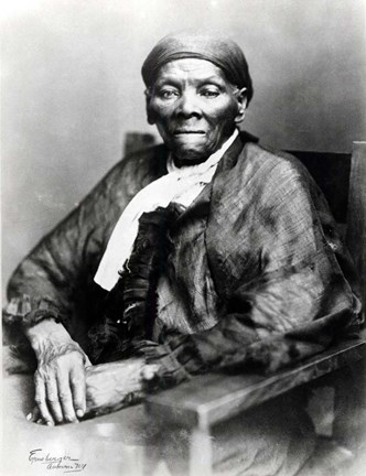 Framed Harriet Tubman, American Anti-Slavery Activist, c1900 Print