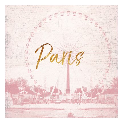 Framed Paris Paris Print