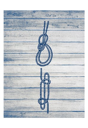 Framed Nautical Knots 4 Print