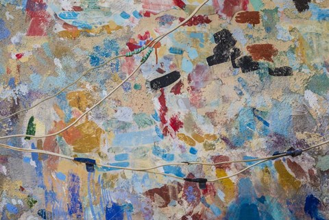 Framed Paint Samples on Wall Print